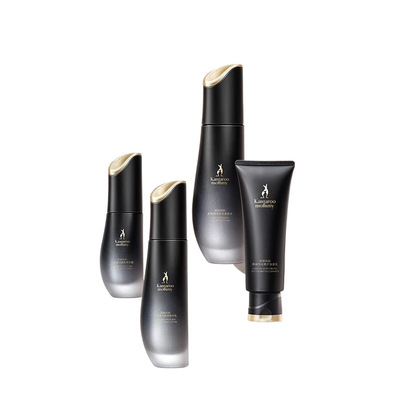 (Kangaroo Mommy)袋鼠妈妈燕窝套装护肤品水水乳霜准孕妇化妆品全