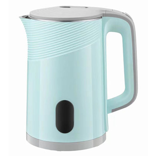 Foreign trade export electric heating plastic kettle automatic power-off double insulation 2.3L 1800W English version of the button