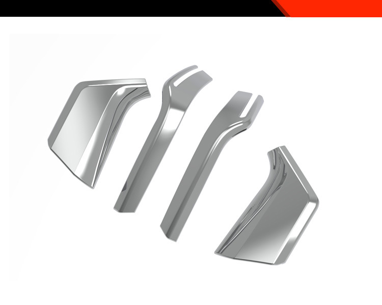 Suitable for 26 Models of Toyota Rav4 Modified Rearview Mirrors, Special Anti-Collision Decorative Bright Strip Car Accessories Stickers