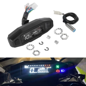 Cənubi Amerika motosiklet LCD elektron çoxfunksiyalı spidometr, yağ ölçən