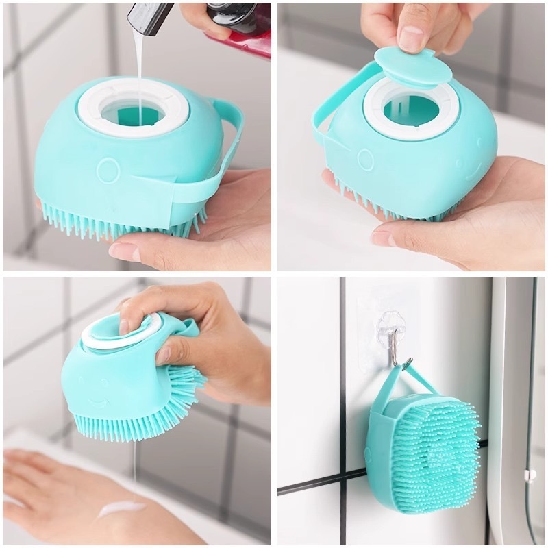 ペット犬入浴ブラシ専用猫風呂神器マッサージブラシ清潔工具風呂用品風呂ブラシ|undefined