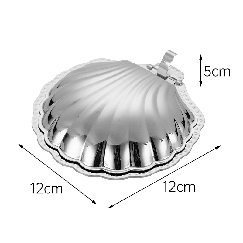 광택있는 쉘 도시락