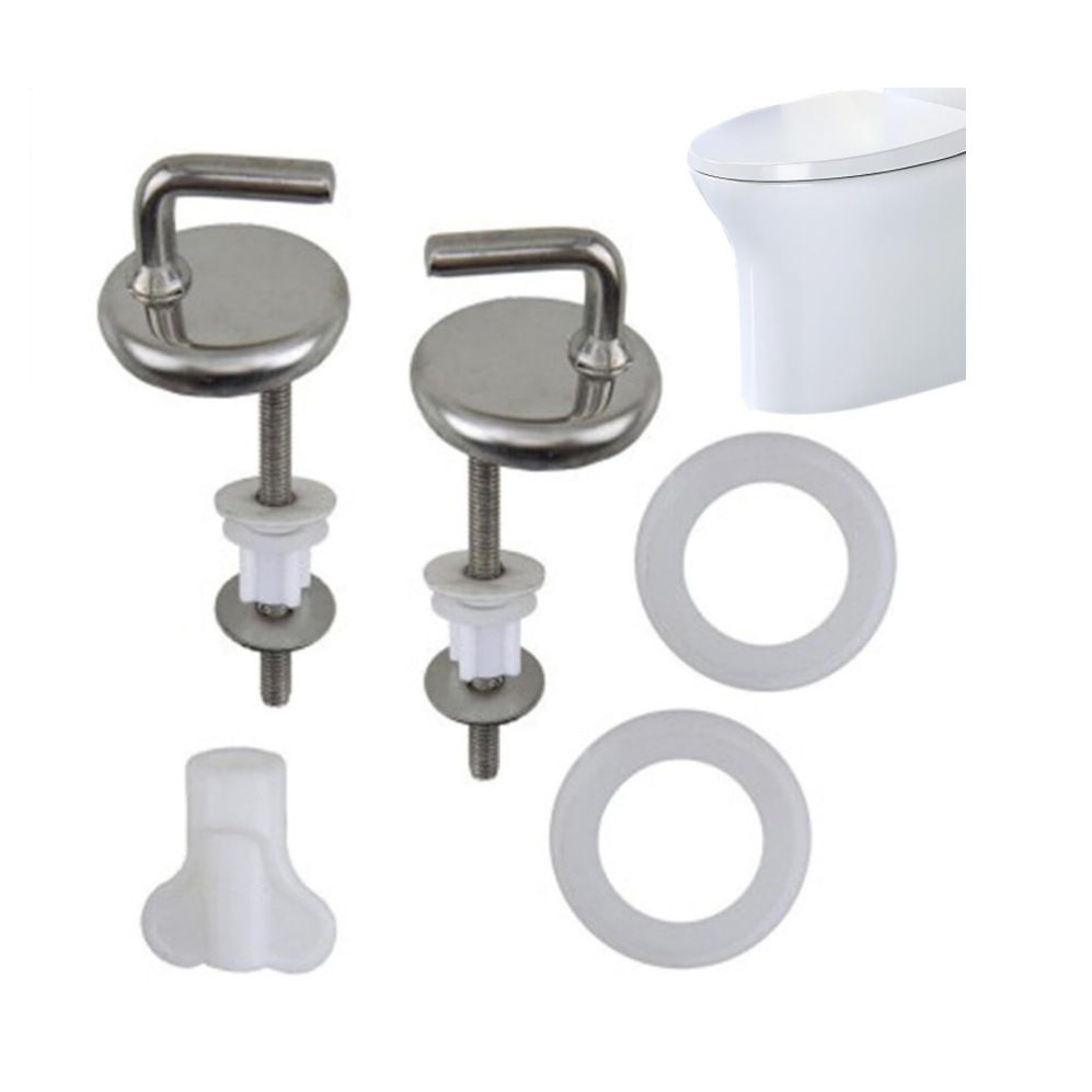 Fábrica directa bisagra de cubierta de inodoro accesorios de bisagra de acero inoxidable conector de cubierta de inodoro