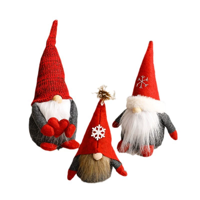 Рождественские украшения, кукла для пожилых