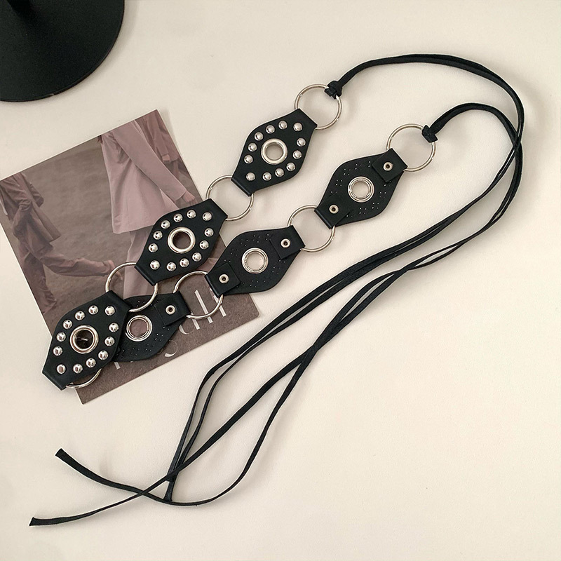 ボヘミアンメタルバタフライベルト女性の装飾スカートエスニックスタイルレトロウエストチェーンy2kニッチデザイン|undefined