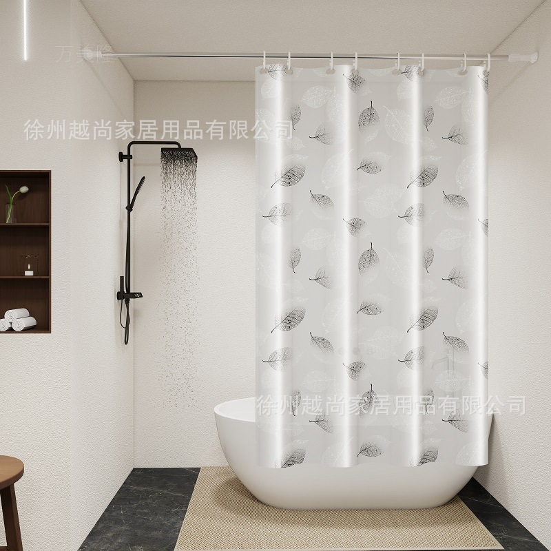 直供卫生间专用浴帘浴室帘子防水挂帘防霉隔断帘免打孔|undefined