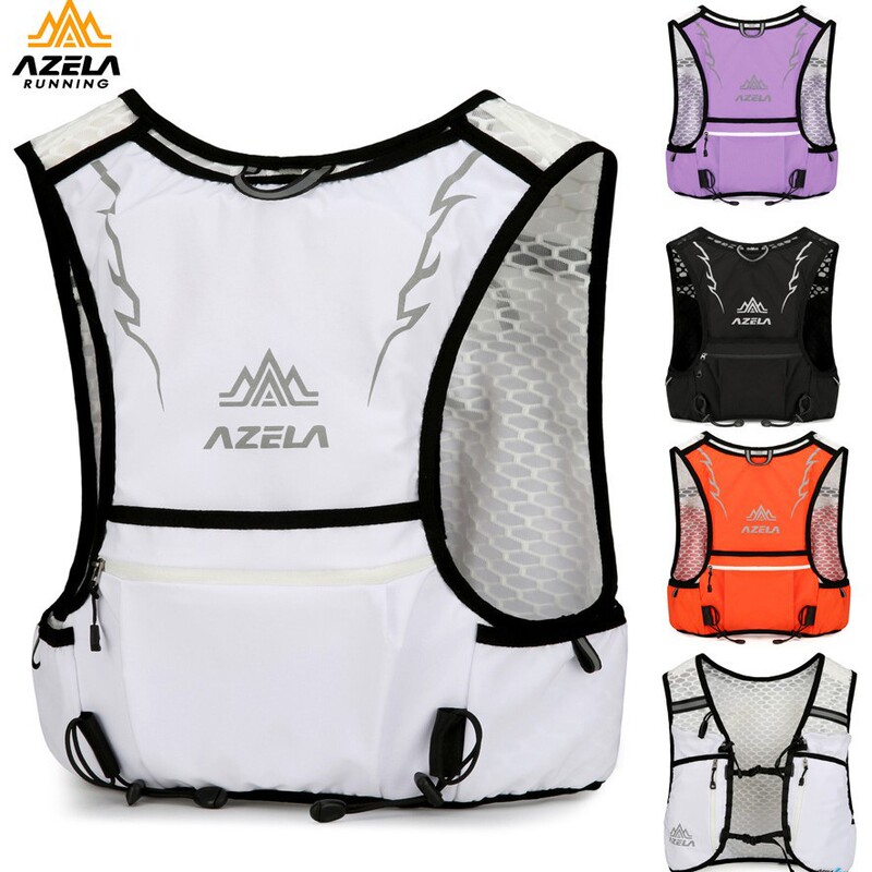 Azera Vest Running Sports Fitness Water Bag Backpack Riding Bag Outdoor New Ultra Light Breathable Simple Backpack