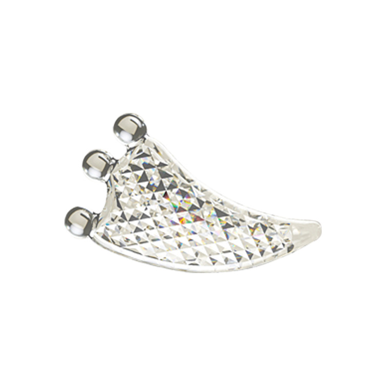 Tablero de raspado de cristal facial especial recoger barra draga Meridian masaje facial belleza cara adelgazamiento artefacto