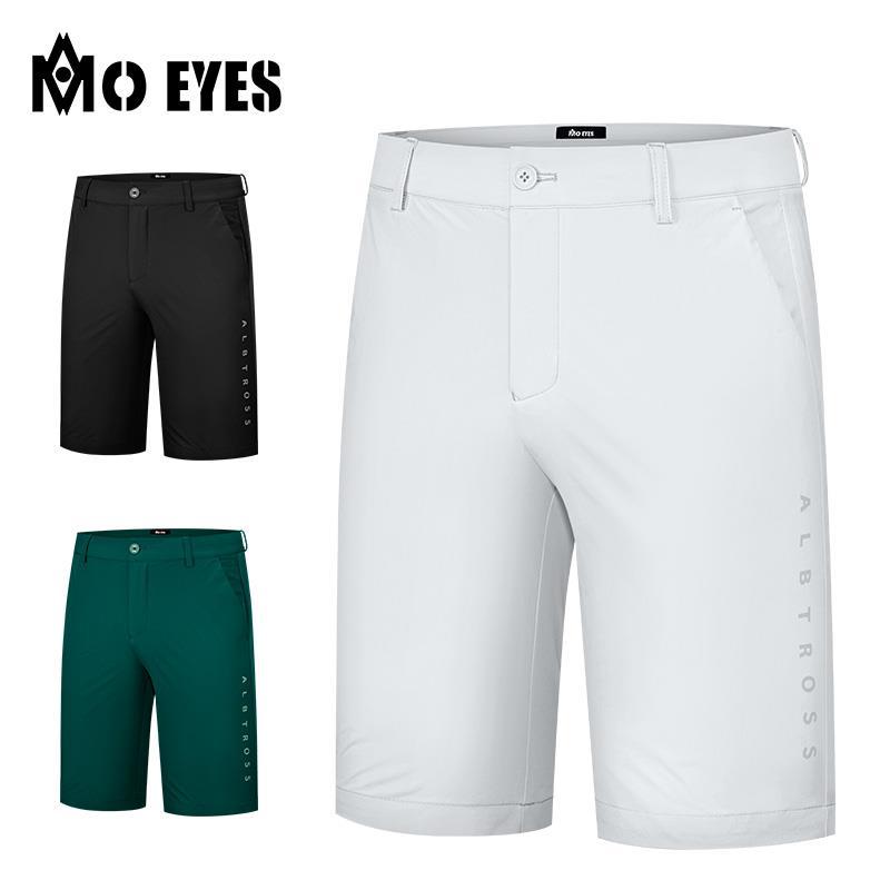 Quần short golf nam Moeyes Magic Eye co giãn thoáng khí — M23KUZ001-Quần short màu xám, M23KUZ001-Quần short màu xanh lá cây, M23KUZ001-Quần short đen
