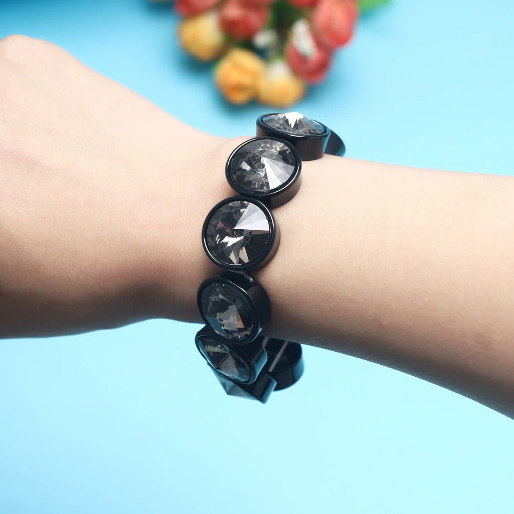 (Кросс-бордер торговля), эластичный ремешок, разноцветный кристал bracelet натуральный камень, бохо стиль, с камнем, (Физические)