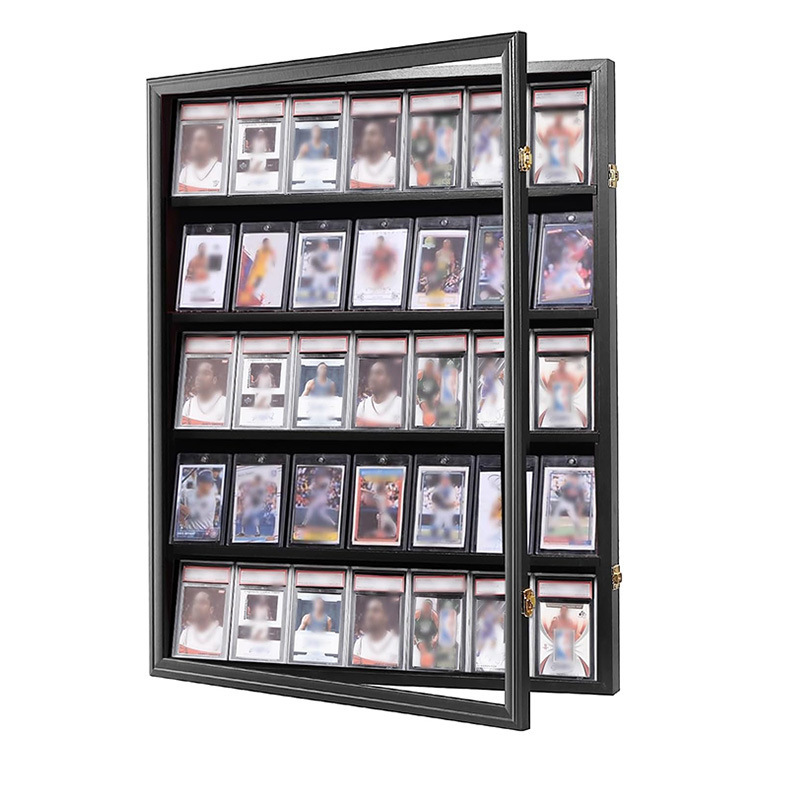 Cross-Border Amazon Sports Card Display Frame Baseball Card Display Box Trading Card Collection Wall Display Frame Picture Frame