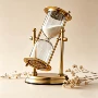 欧式旋转办公室生日沙漏