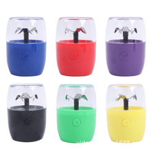 跨境热卖大马力电动磨烟器USB充电塑料研磨器新款碎烟器grinder