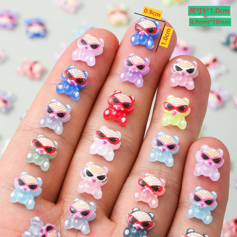 Tk Xiyin Japanese Style Sunglasses Black Tide Glasses Pacifier Doll Nail Art Jewelry Earrings Alien Resin Accessories DIY