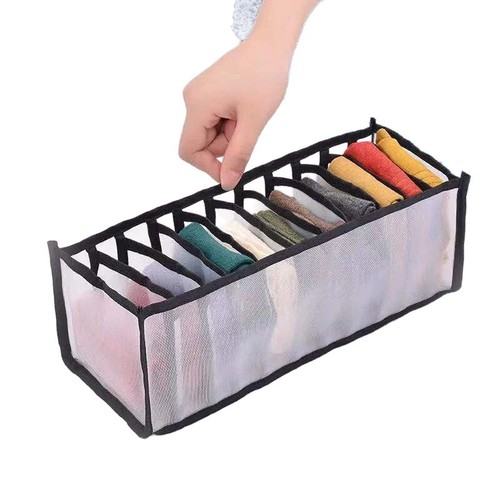 Cross-border underwear storage box sock magic device placed in the bra and underwear drawer-style separated compartments for home use storage wholesale