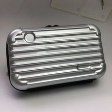 爆款洗漱包7寸斜挎旅行箱硬壳化妆师化妆包pc行李箱收纳单肩logo