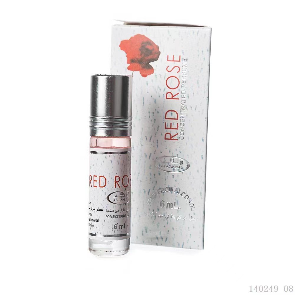 Muestras de perfume 6ml botellas de perfume de aceite esencial, paquete de caja de color aromático sin alcohol, aceite esencial de perfume TEMU