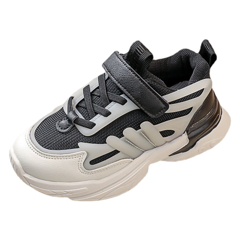 Zapatos luminosos para niños, otoño 2025, nuevo estilo coreano, zapatos deportivos para niños, zapatos de suela blanda para niñas, zapatos de papá, zapatos para correr para estudiantes