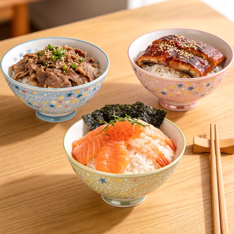 Japanese Imported Mino Ware Underglaze Relief Children's Bowl Rice Bowl Dipping Bowl Children's Tableware Japanese Imported Mino Ware Underglaze Relief Children's Bowl Rice Bowl Dipping Bowl Children's Tableware