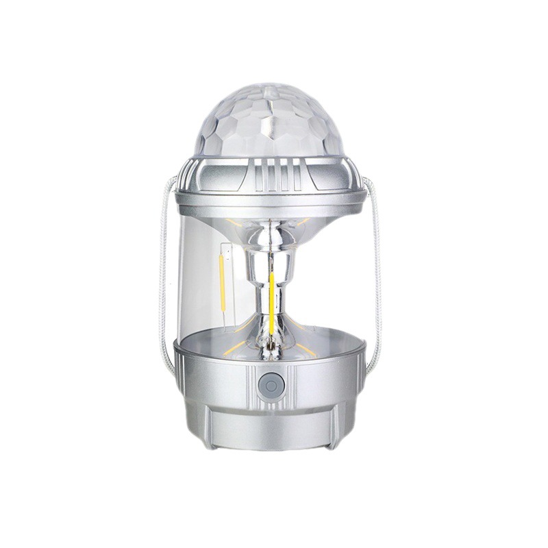 Luz de camping portátil al aire libre Luz de escenario súper brillante linterna giratoria LED multifuncional luz de la tienda de emergencia Luz de camping