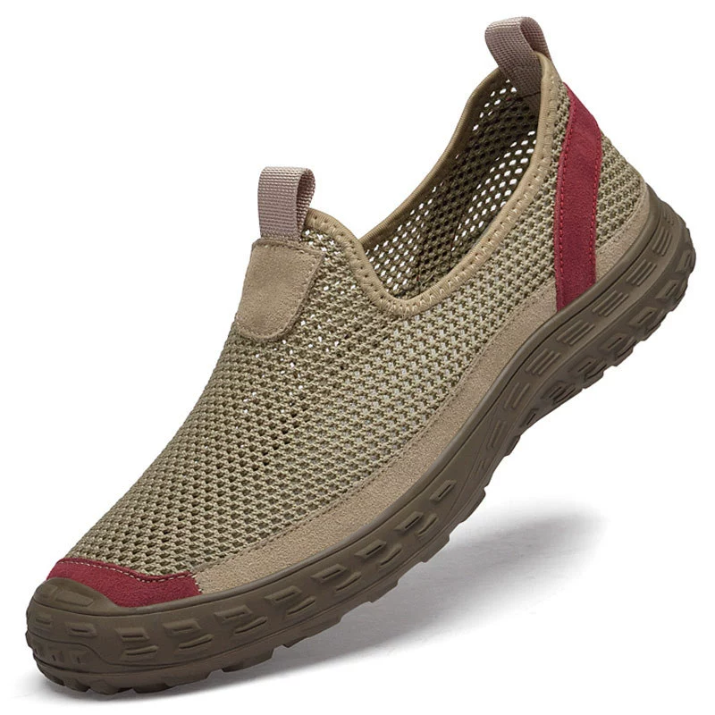 Летом старая пекинская обувь для мужчин и женщин