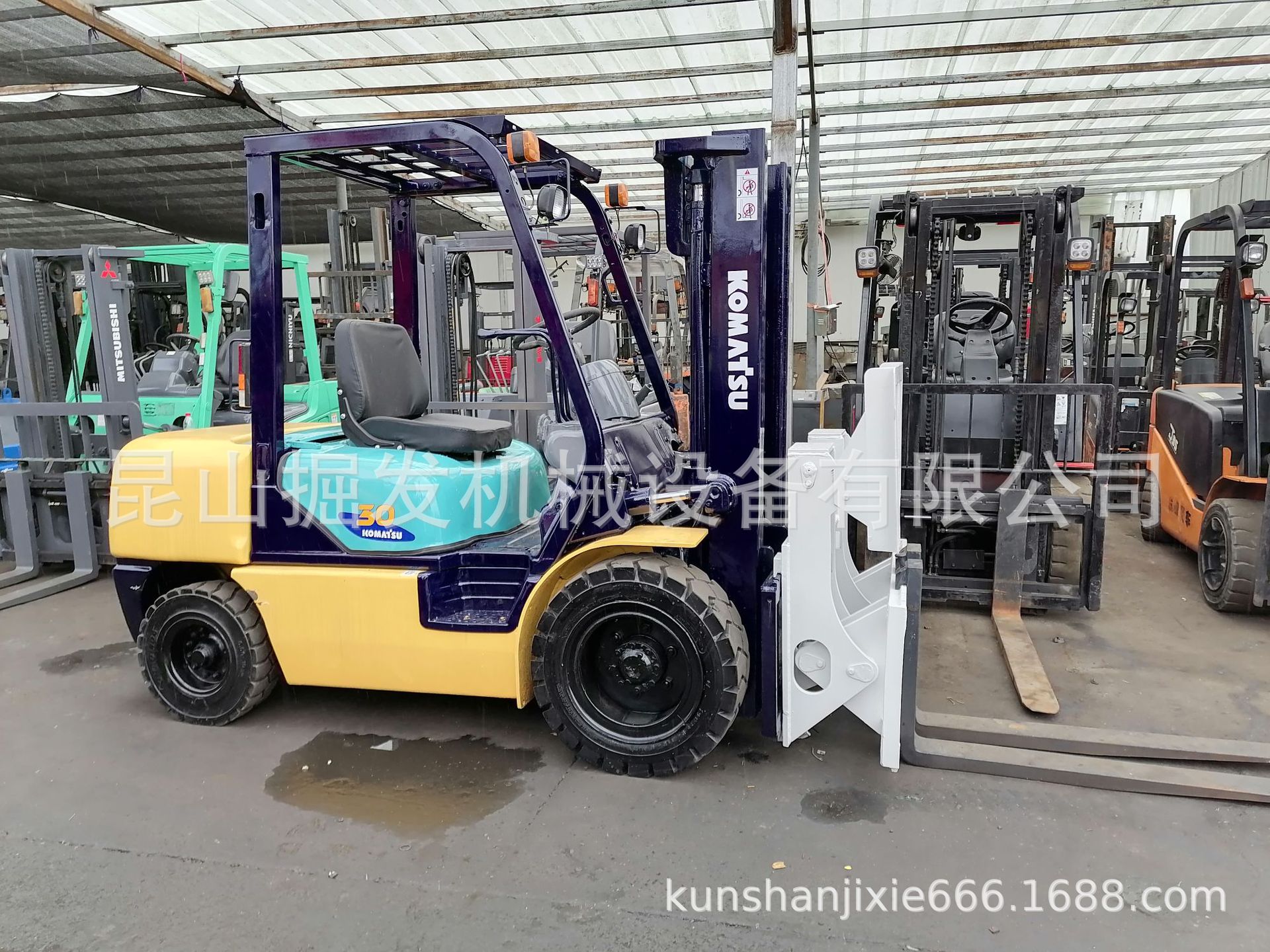 二手小松3吨叉车 KOMATSU  30 叉车 丰田 合力 杭叉 TCM5吨叉车