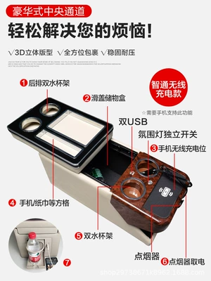 Armrest box | Factory