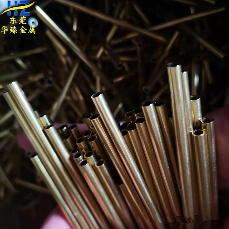现货供应H62 H65 薄壁无缝黄铜管 黄铜毛细管 非标可制作可切割