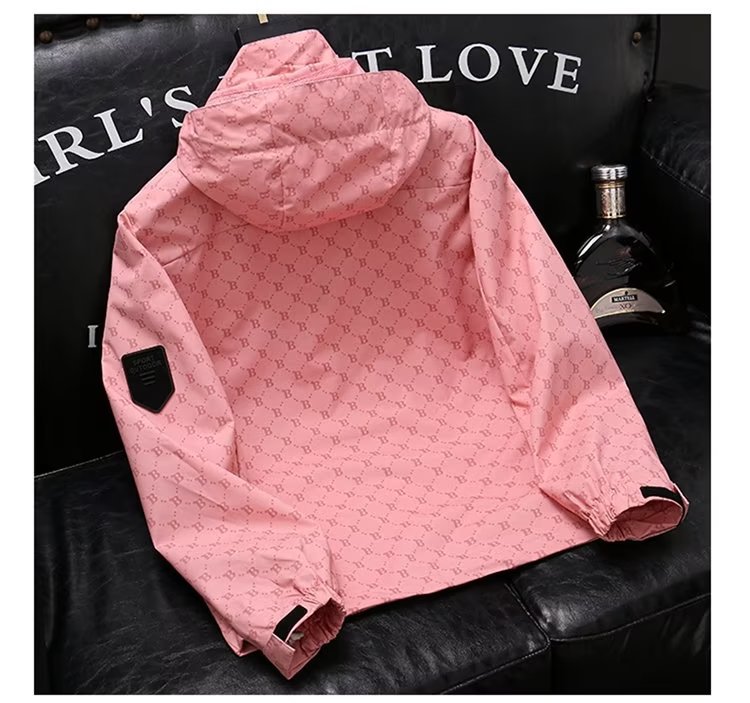 New Youth Men's Sports Spring And Autumn Casual Hooded Windbreaker Trendy Waterproof Outdoor Vintage Jacket_viptrois.com