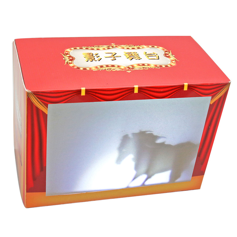 Escuela Primaria estudiante ciencia creativa experimento traje sombra etapa rompecabezas STEAM educación Tecnología pequeña producción al por mayor