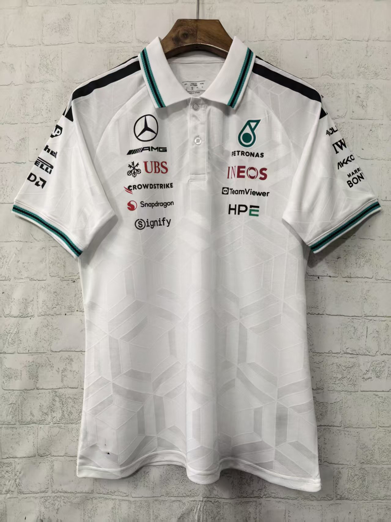 2026F1梅赛德斯polo白色 / S