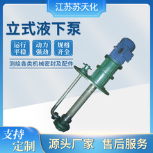 苏天化FYH/FYS不锈钢316/2205液下工程塑料耐酸碱泵脱硫塔液下泵