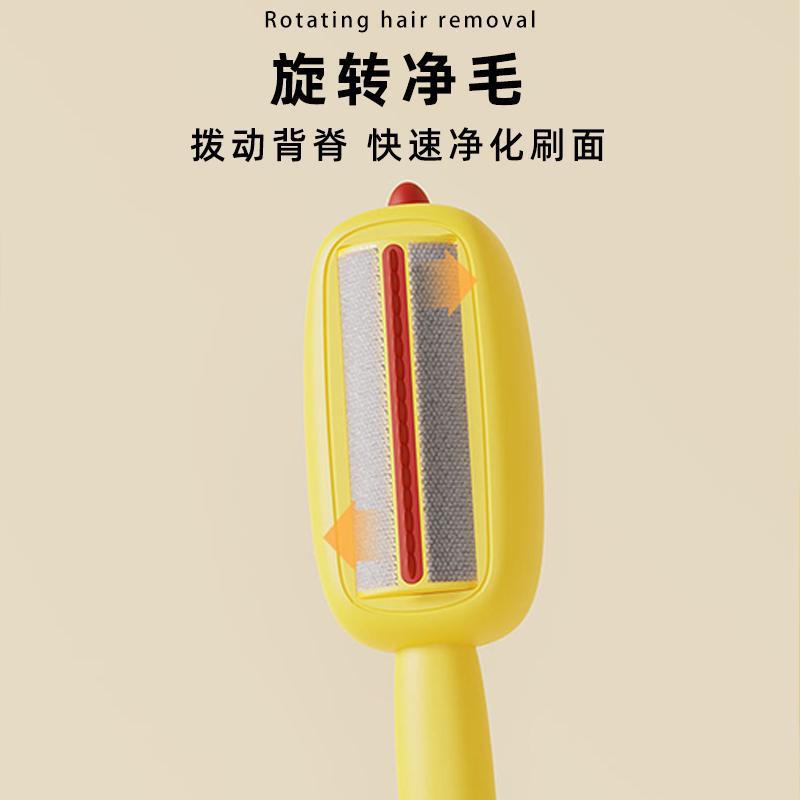 Cepillo electrostático Cepillo de pelo pegajoso Cepillo de pelo Cepillo de pelo de ropa Cepillo de pelo de gato Cepillo de pelo Mascotas Gatos y perros Suministros de depilación