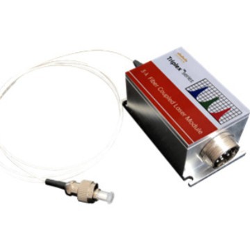Triplex 488nm+520nm+650nm 20mW 保偏光纤耦合激光器模块