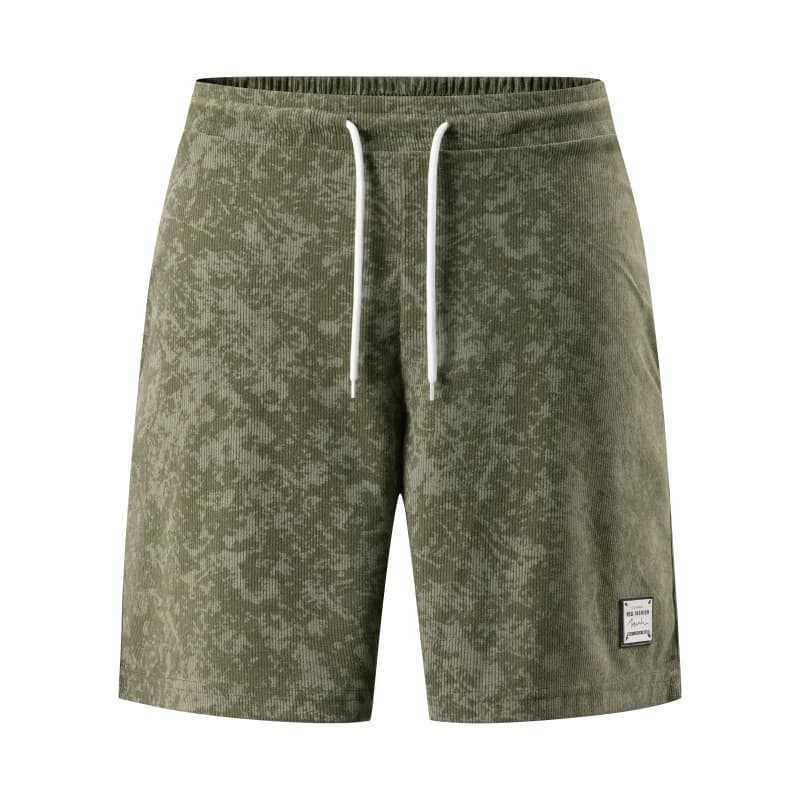 [Edición transfronteriza] 2025 verano de cordillera pantalones cortos jóvenes pantalones de cinco puntos hombres de verano coreanos pantalones deportivos de moda