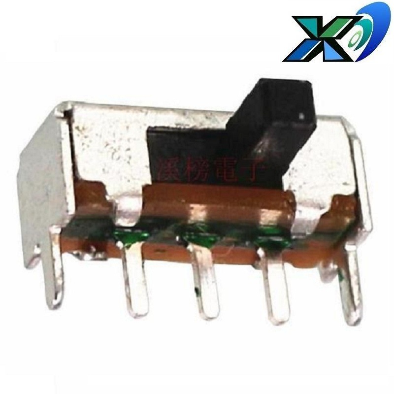 厂销小型两档开关1P2T  2档拨动开关侧拨1P1T   两位滑动开关批发