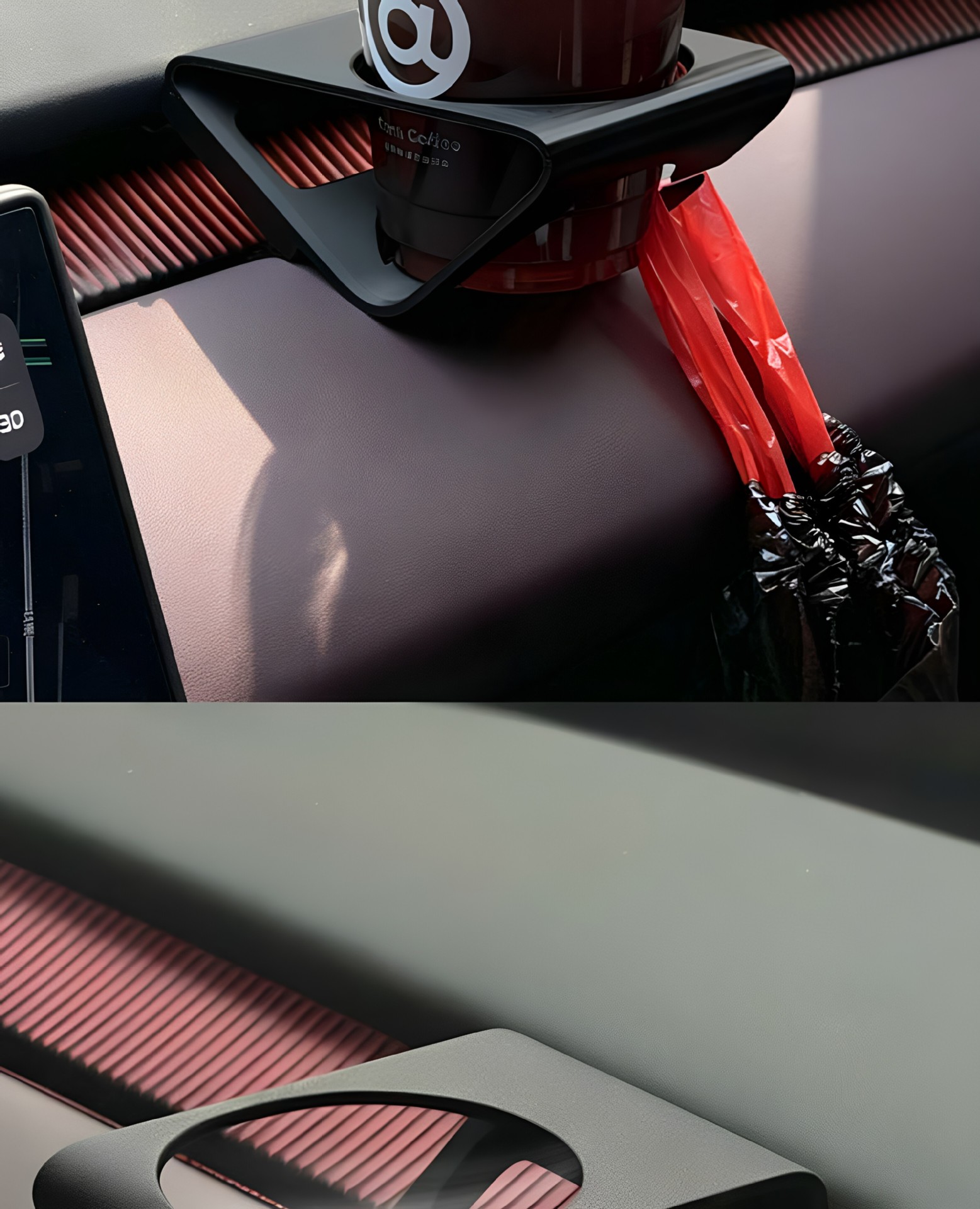 Suitable for NIO 23-26 models ET5T cup holder, in-car cold drink cup holder, ET5 central console beverage stand, stable and spill-proof