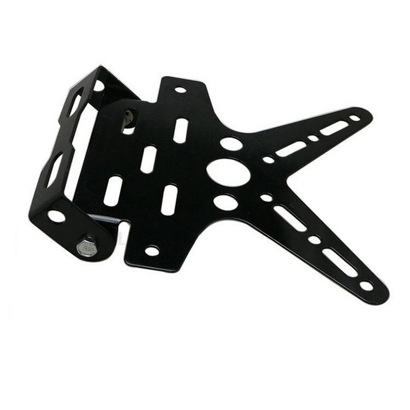 Motorcycle Electric Vehicle Modification Accessories License Plate Holder Adjustable Movable Swallow Type License Plate Holder Cross-Border Hot Sale