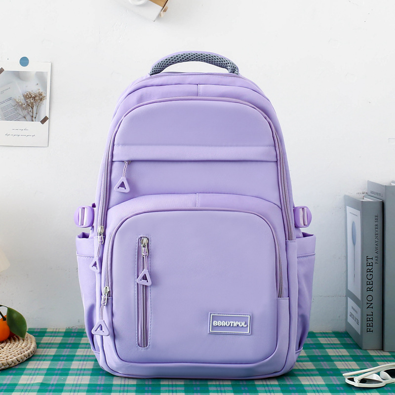 Mochila escolar para estudiantes de secundaria, versión coreana de la mochila Mori, estudiantes de primaria, tercer a sexto grado, mochila de gran capacidad, moda simple