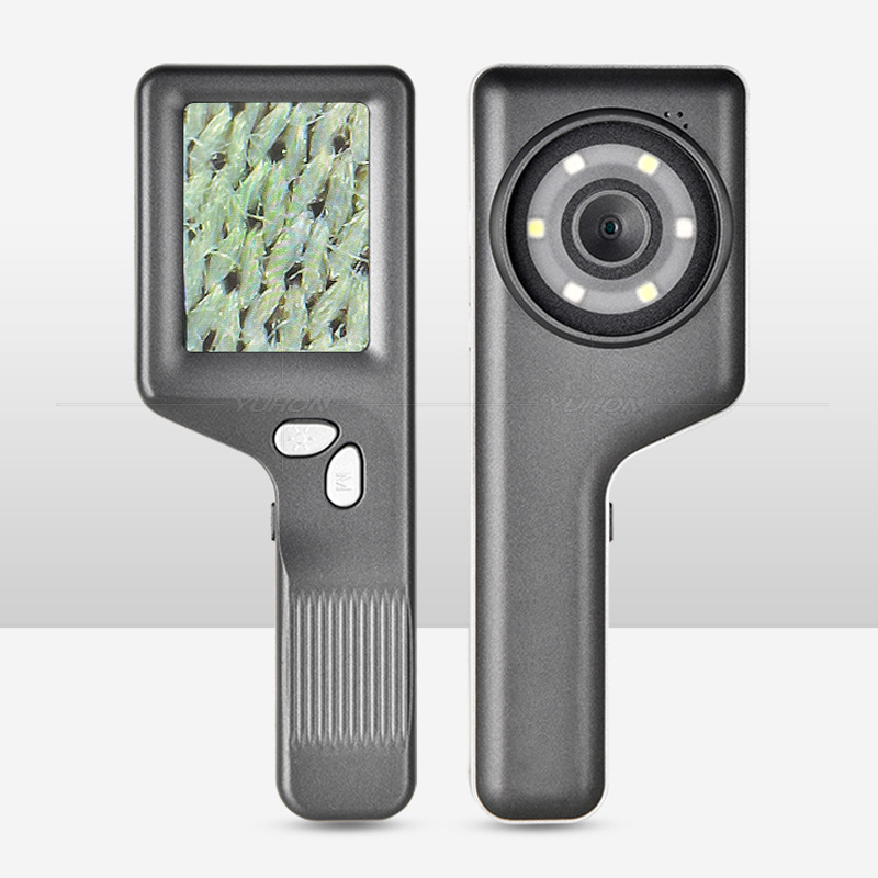 手持智能电子显微镜80/100倍高清放大镜儿童科学实验维修焊接科研