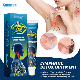 Sumifun Cross-border AliExpress of Amazon Lymphatic Care Ointment Axillary Neck External Cream K10083