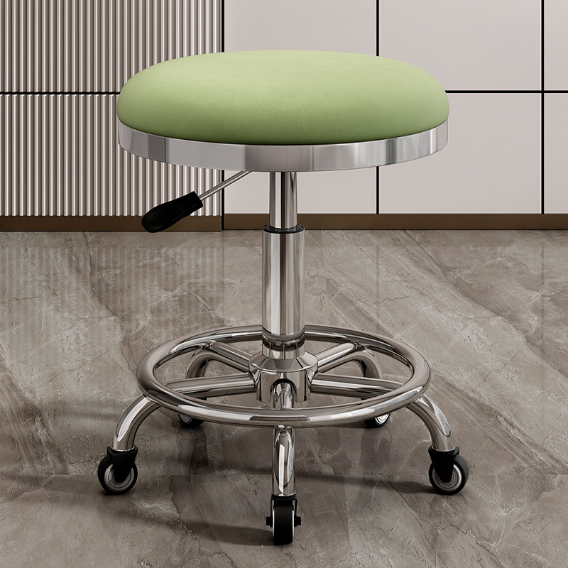 silla de dentista de estética elevadora polea de manicura silla giratoria silla de computadora silla de laboratorio maestro taburete