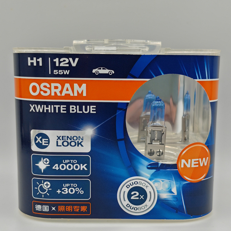 欧司朗亮白蓝 H1 4000K XWB