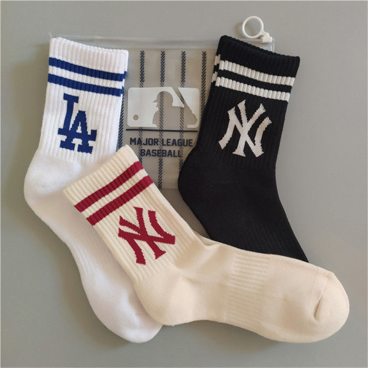 MLB new style long socks three pairs of...