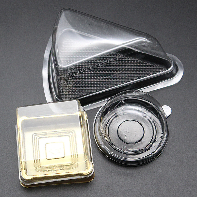 厂家直供PVC透明塑料盒食品包装盒蛋糕烘焙盒子饼干盒PET吸塑包装