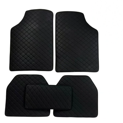 Cross-Border Foreign Trade, Right-Hand Drive, Universal Foot Pad - black-with-black-stitching-the-weight-of-a-single-set-is-about-500-550-grams