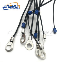 动力电池温感线 M8安装孔温度传感器ntc测温线 储能温感 高稳定性