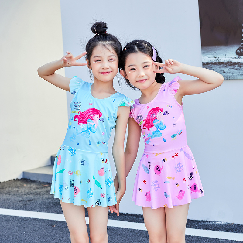 children's cute swimwear girl's for students for early age