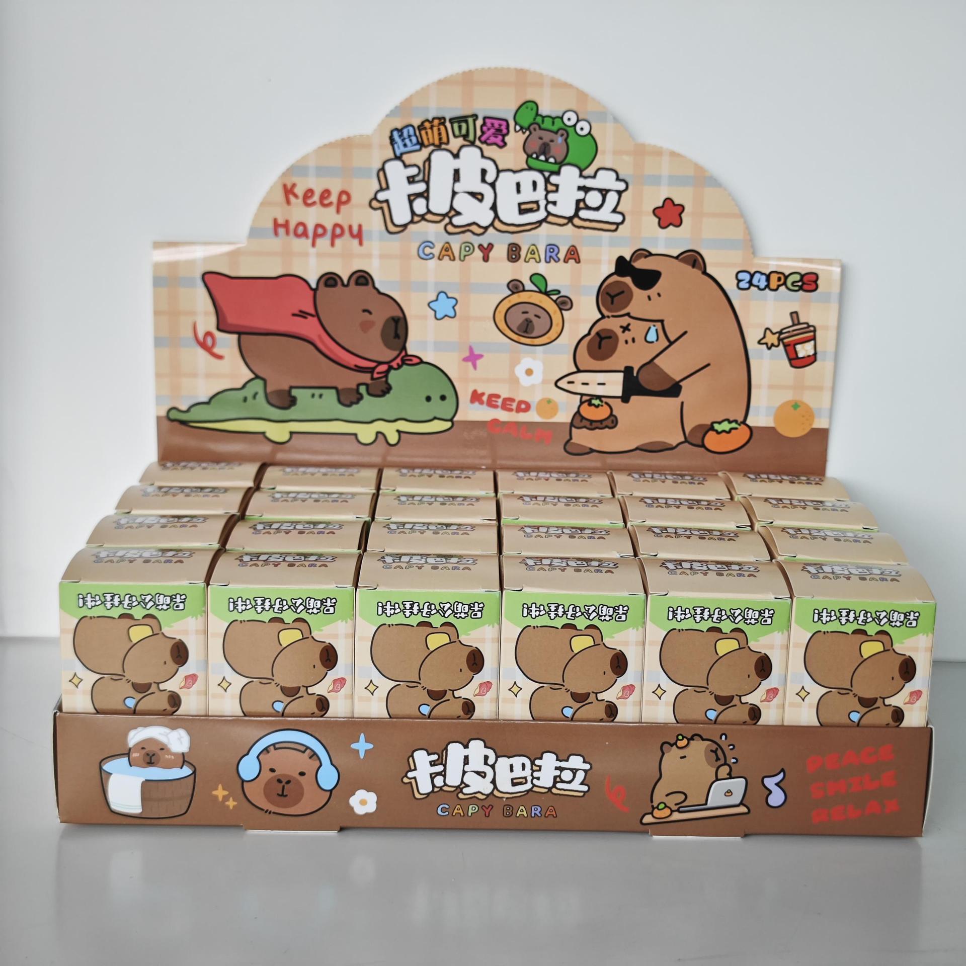 24RYSK-SDZ Stitch llavero caja ciega una caja de 24 colgantes caja ciega llavero llavero de dibujos animados colgante