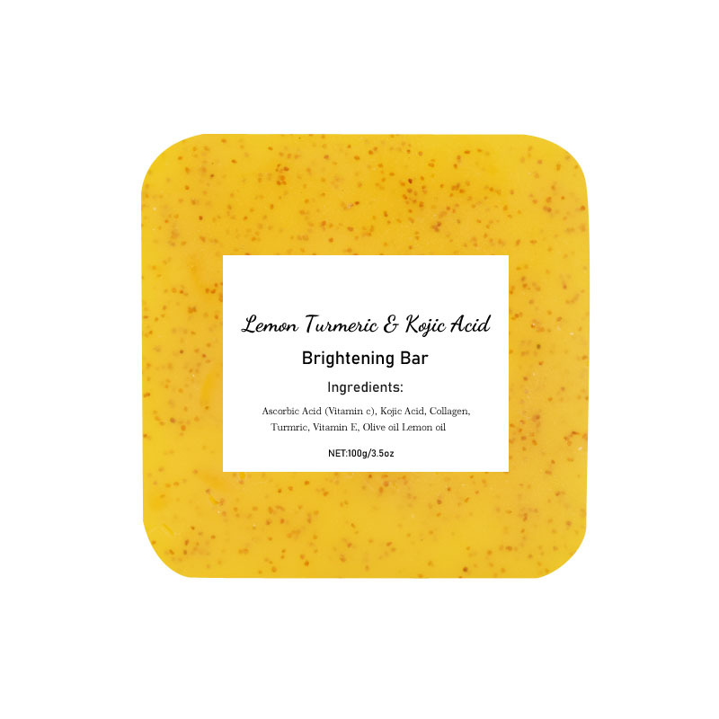 Granular jabón de ácido cúcico de cúrcuma, jabón de esfregación, comercio exterior transfronterizo, Europa y América, TK, jabón de Amazon en inglés en stock